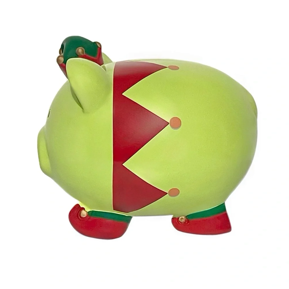 2010 Jester Pig the Target Christmas Elf Bank